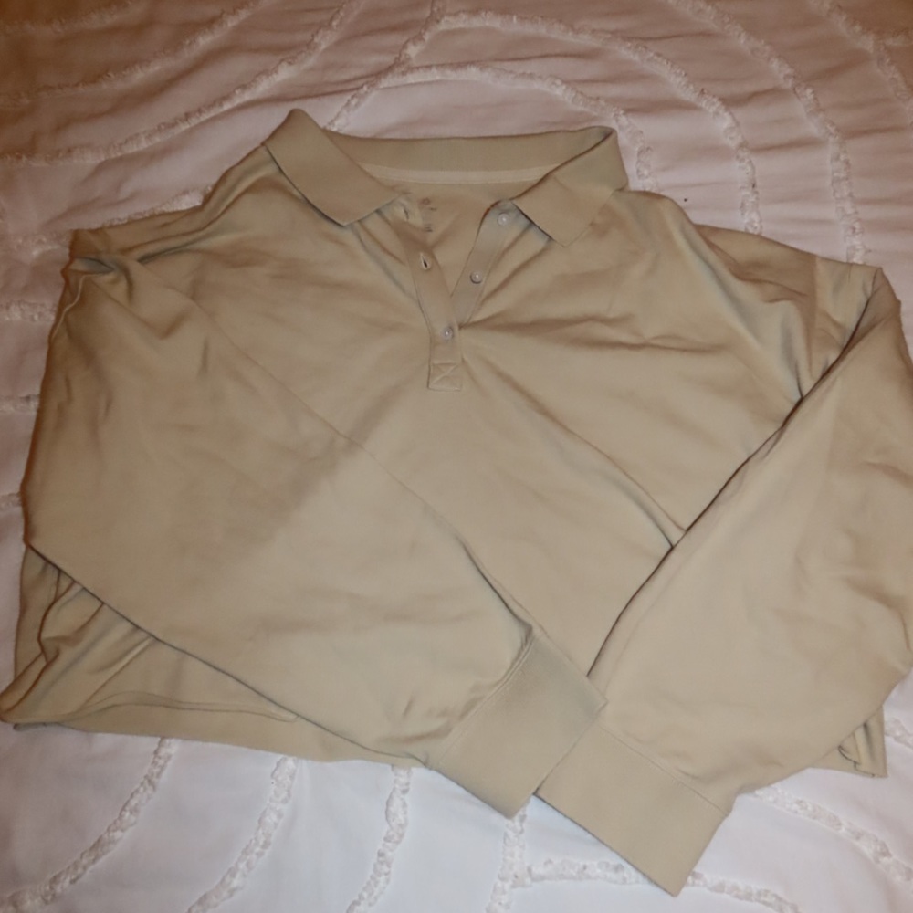AERIE OFFLINE NEW LONG SLEEVE COLLARED SHIRT